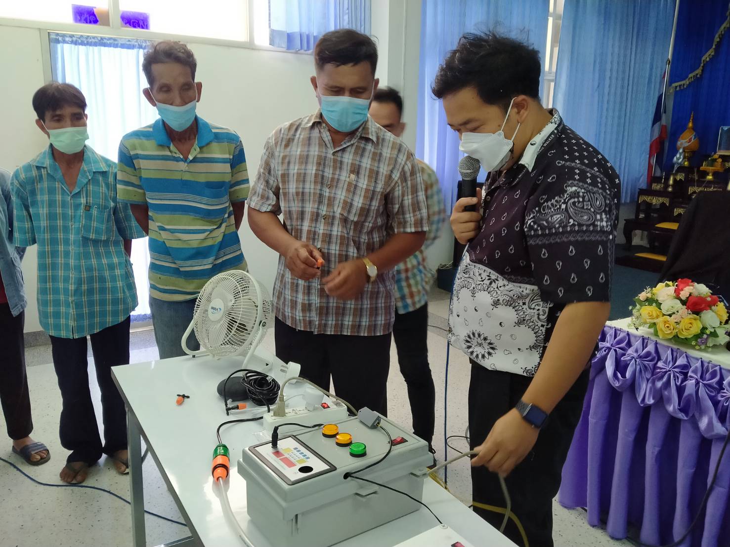 สนพ.อำนาจเจริญ ดำเนินการฝึกอบรมโครงการเสริมสมรรถนะแรงงานด้านเทคโนโลยีรองรับการทำงานในศตวรรษที่ 21 รุ่นที่ 3/2565