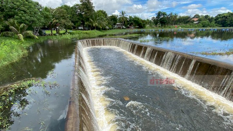 เร่งระบายน้ำ-อ่างเก็บน้ำพุทธอุทยาน-รับมือพายุโนรู-หวั่นซ้ำรอยปี-62-–-ข่าวสด