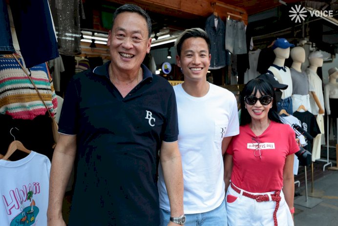 ‘เศรษฐา-พินทองทา’-ลุยหาเสียงจตุจักร-เชื่อกระแสประชาธิปไตยแรงวันเลือกตั้ง