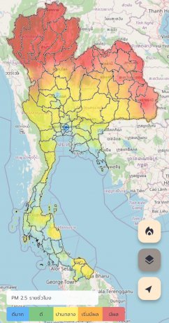 ฝุ่น-pm-2.5-เหนือ-อีสานยังอ่วม-กรุงเทพฯ-คุณภาพอากาศดีถึงดีมากทุกเขต